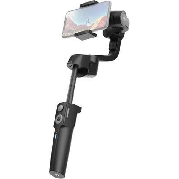 MOZA Mini-S Premium Edition 3-assige opvouwbare handheld gimbal-stabilisator voor actiecamera en smartphone (zwart)