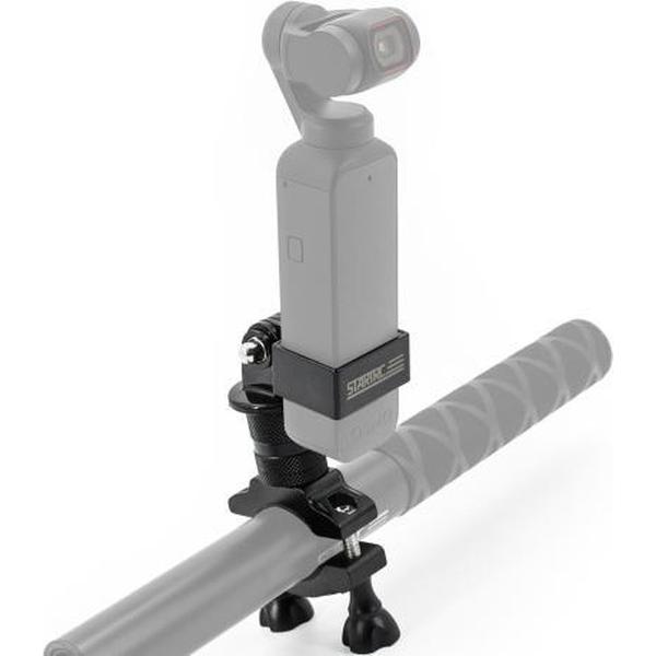 STARTRC Bike Motorcycle Stuur Aluminium Mount Vaste Houder voor DJI OSMO Pocket / Pocket 2 (Zwart)