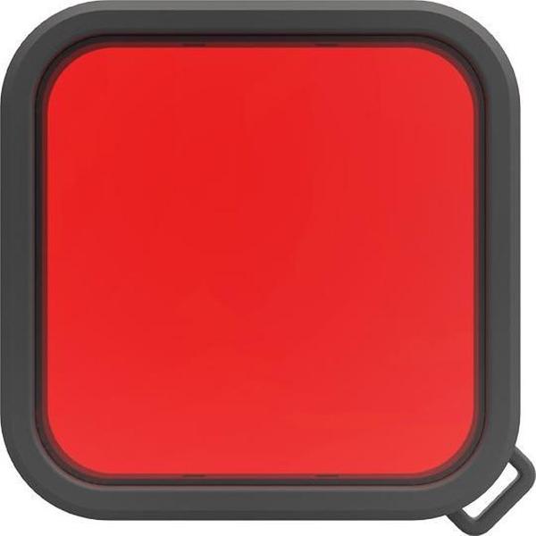 PULUZ Vierkante behuizing Duikkleurenlensfilter voor Insta360 ONE R 4K Edition / 1 inch dition (rood)