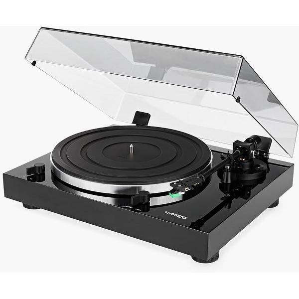 Thorens TD 202 zwart Platenspeler