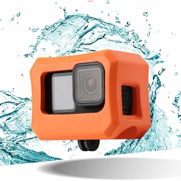 EVA Floaty Case voor GoPro HERO9 Zwart (Oranje)