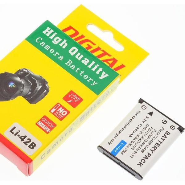 Camera Batterij Accu LI-40B LI-42B 1200mAh voor Olympus