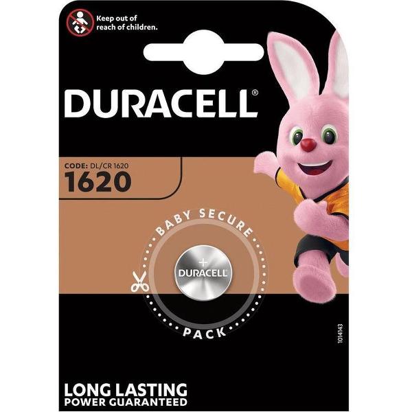Duracell CR1620 - Lithium batterij - DL1620 - 1 stuk