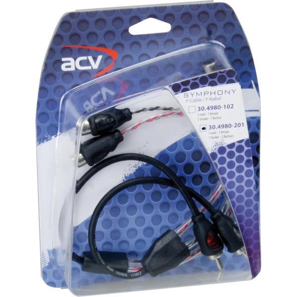 Symphony - Y-Kabel Mid Range 1x Male - 2x Female