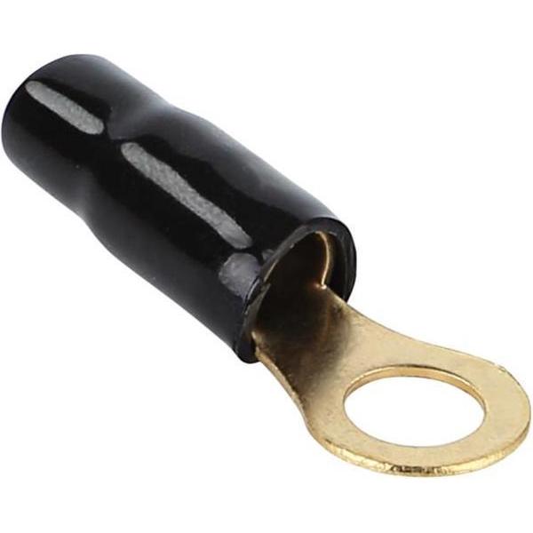 Ring kabelschoen 16 mm² > 8,4 mm 50 Stuks zwart