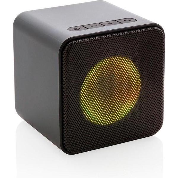 Xd Collection Speaker Party Bluetooth Led 7,6 Cm Abs Zwart 2-delig