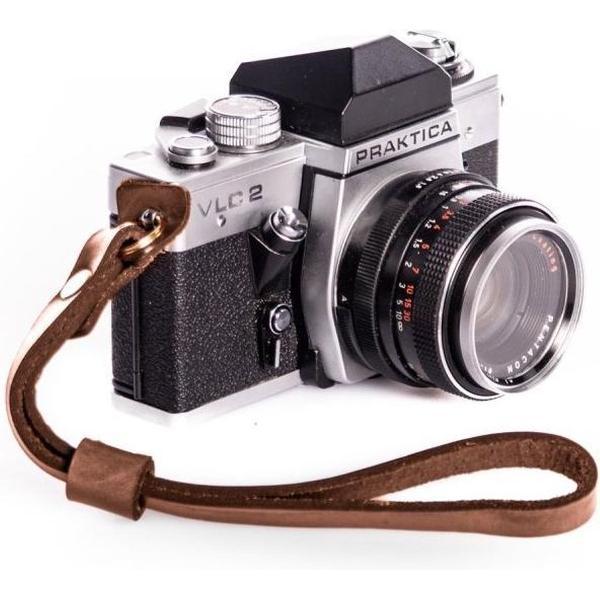 Leren Camera Riem #1 - Zwart, Bruin, Cognac & 4 andere kleuren