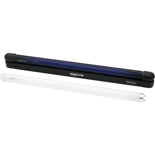 UV TL-lamp Eurolite 45 cm Slim UV & weiss TL-lamp 15 W Wit