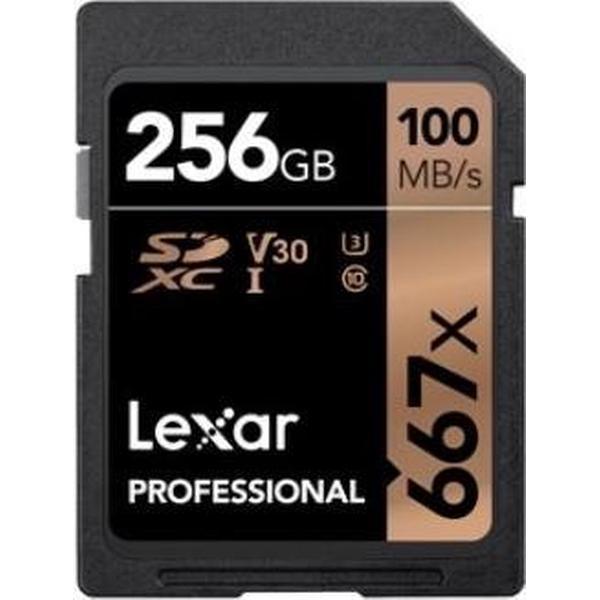 Lexar SDXC Professional UHS-I 667x 256GB