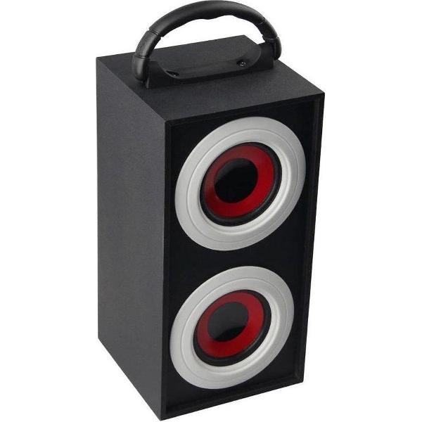 SoundLogic Draagbare Speaker - Stereo - 2 Speakeruitgangen - in Hout