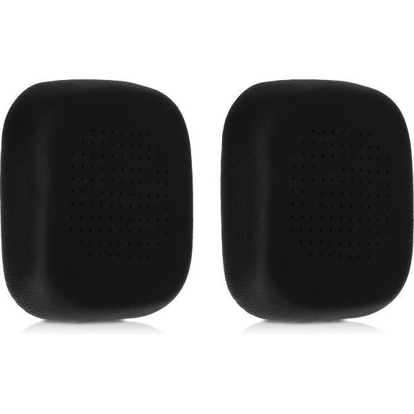 kwmobile 2x oorkussens voor Logitech UE 5000 koptelefoons - imitatieleer - voor over-ear-koptelefoon - zwart