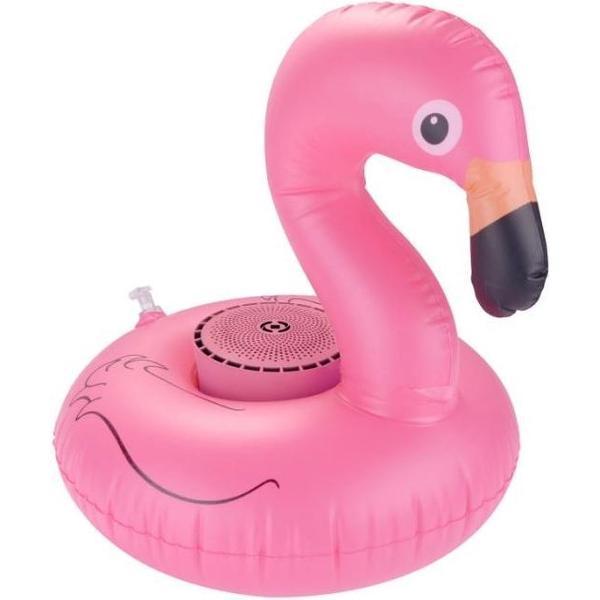 Celly Zwembadspeaker Flamingo Bluetooth 3 Watt Roze