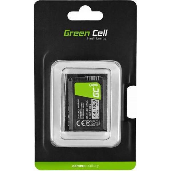 FW50 Camera Batterij voor Sony Alpha A7, A7 II, A7R, A7R II, A7S, A7S II, A5000, A5100, A6000, A6300, A6500 7.4V 1050mA