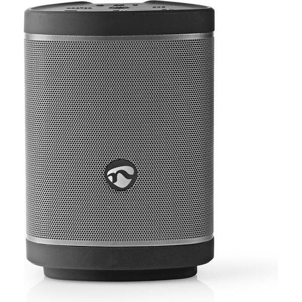 Nedis SPBT6000BK Bluetooth®-speaker 90 W Party Mode Tot Wel 100 Speakers Voice Control Zwart / Gun Metal Grey