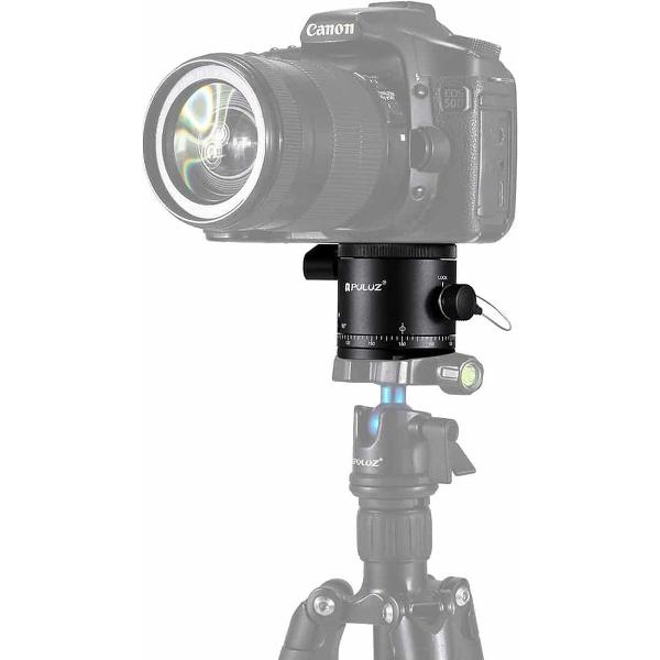 PULUZ Aluminium Panoramisch Indexering Rotator Balhoofd voor Camera Statiefkop