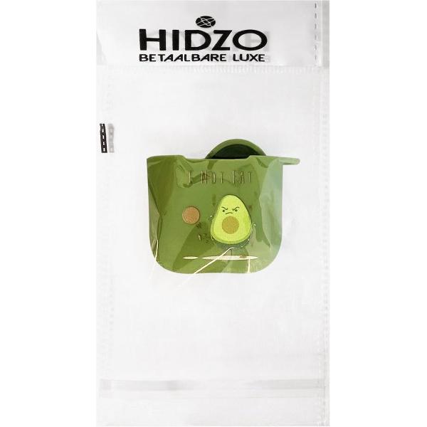 Hidzo hoes voor Apple's Airpods - Hard Case - I Not Fat - Groen