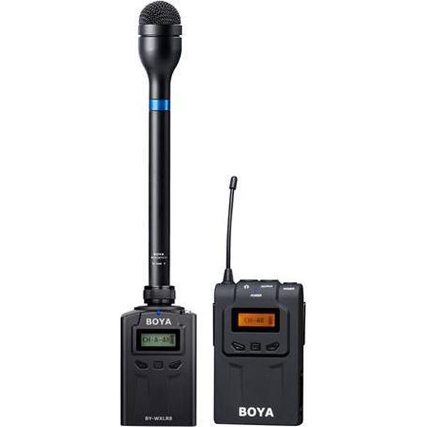Boya Draadloze Handheld Microfoon BY-HM100 met Zender en Ontvanger