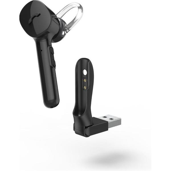 Hama MyVoice1300 Mono headset Zwart Volumeregeling