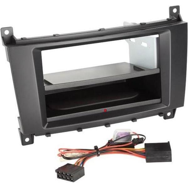 2-DIN paneel Mercedes met Inbay® opbergvak - Kleur: Zwart