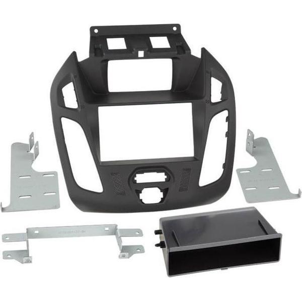 2-DIN paneel met pocket Ford Transit Connect 2013 > zwart