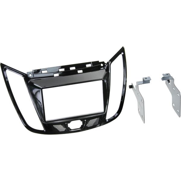 2-DIN Paneel Ford C-Max/ Kuga Kleur: Piano Zwart