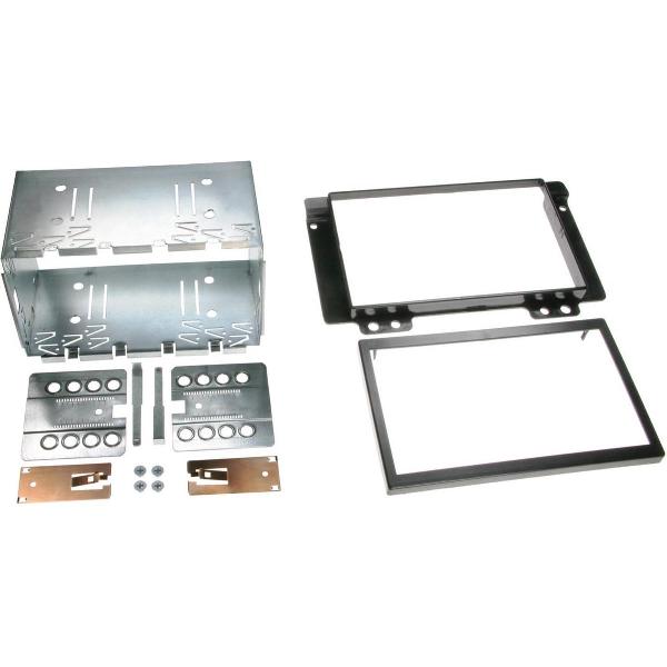 2-DIN Paneel Land Rover Land Rover Freelander 2004-2006 Kleur: Zwart