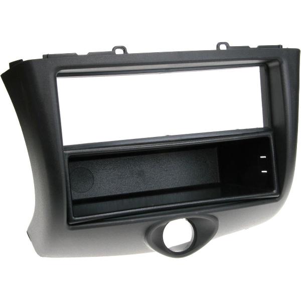2-DIN Paneel Toyota Yaris dubbele -ISO met Pocket 2003-2005 Kleur: Zwart