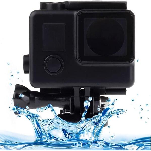 Black Edition waterdichte behuizing beschermhoes met gesp Basic Mount - 10 m - Zwart
