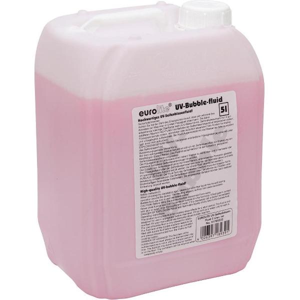 EUROLITE UV Bubble vloeistof - bellenblaasmachine vloeistof - navulling 5l red