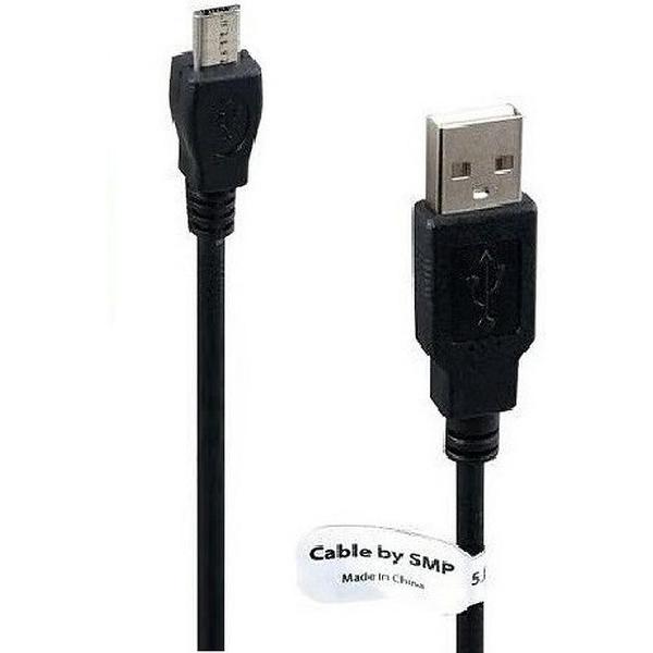 USB kabel 2,2 m. Data oplaadkabel. Past ook op Panasonic HC- VX878, VX989, VXF1, HC- VXF11, VXF990, VXF999, W580, W580M, WX970