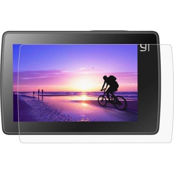 Ultra Clear LCD-schermbeschermer + behuizing Glas Lensbeschermfolie voor Xiaoyio Xiaoyi II 4K-camera