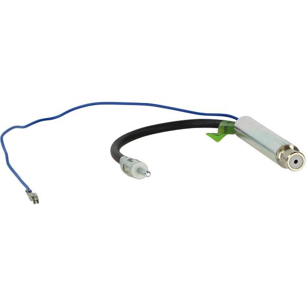 Calearo Antenne adapter met phantom power supply ISO (f) -> DIN (m)