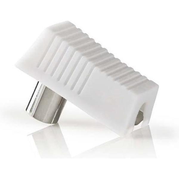 Nedis CSBW40995WT Iec (coax) -connector Male + Female - Gehoekt 2 Stuks Wit