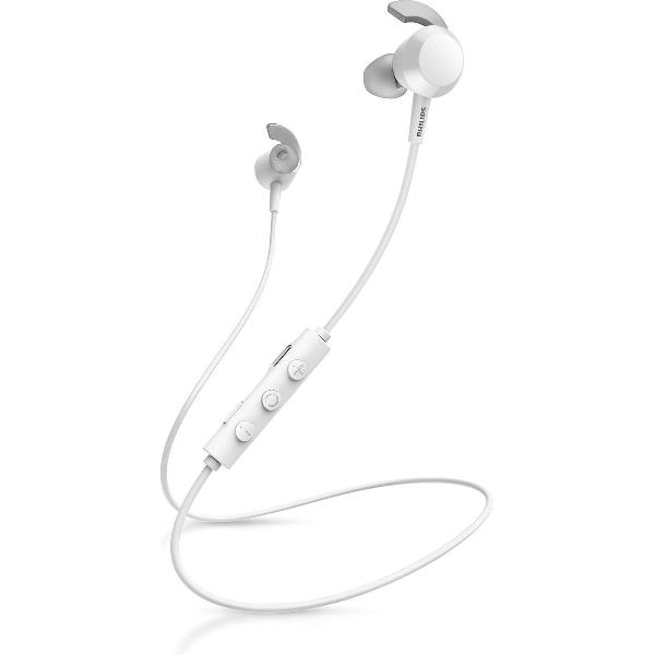 Philips TAE4205BK - Wit - Draadloze In-Ear Koptelefoon