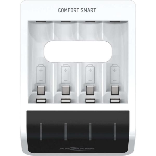 Ansmann Comfort Smart Batterijlader NiMH AAA (potlood), AA (penlite)