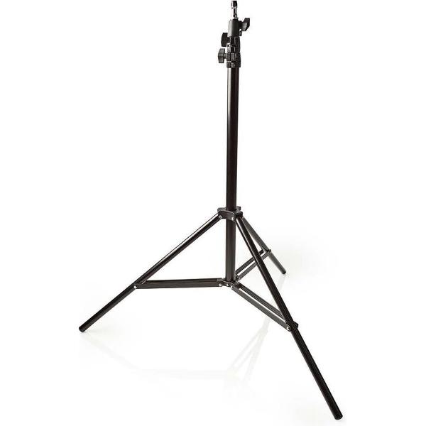 Nedis Fotostudio Lichtstandaard | 260 Cm - Insteekeinde | Zwart