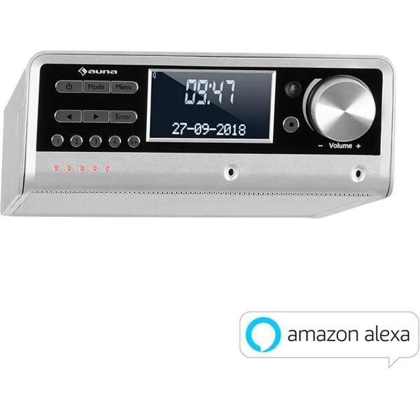 auna Intelligence DAB+ keukenradio Alexa VoiceControl Spotify Bluetooth