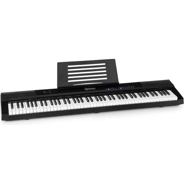 Preludio keyboard 88 toetsen aanslagdynamiek sustainpedaal zwart