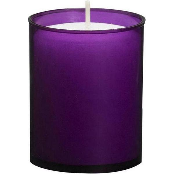 100 stuks Bolsius ReLight kaars in paarse houder 64/50 (24 uur)