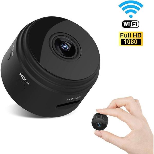 Smart Spy Camera - Mini Camera - Verborgen Camera - Spy Cam - WiFi - Verborgen Mini Wifi Camera - IP Cam - Spy camera - Wifi camera - Knoop camera - Magnetisch