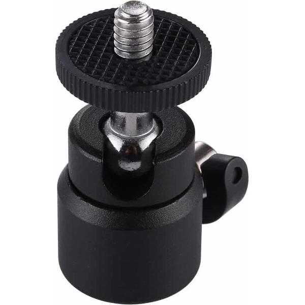PULUZ 1/4 inch schroef metalen statief kogelkopadapter met slot