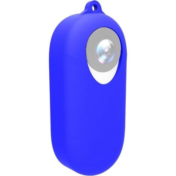 PULUZ siliconen beschermhoes voor Insta360 GO (blauw)