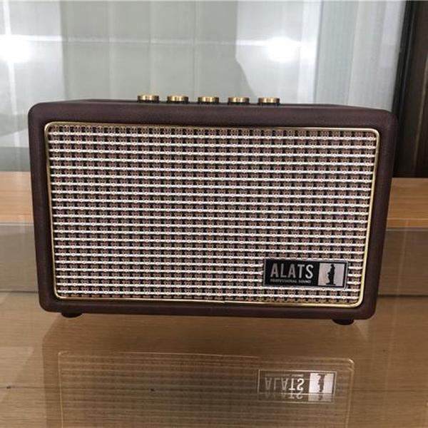 Hoogwaardig luidsprekermodel decoratie-rekwisieten Luidspreker Echt machinaal gemaakt luidsprekermodel, kleur: bruin (klein)