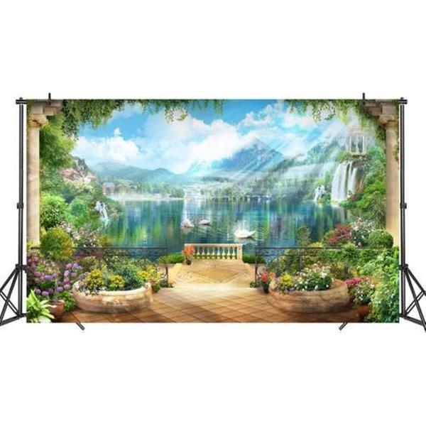 3m x 1.8m Scenery Seamless Party Photo Selfie Photography Achtergronddoek (KF08)