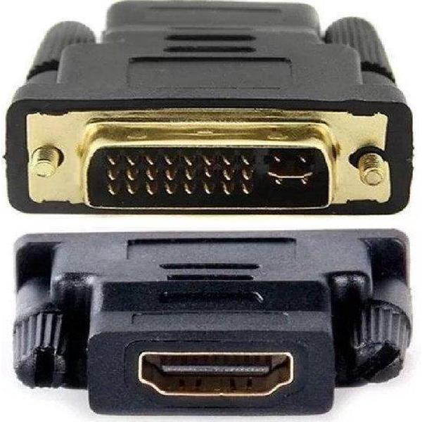 Garpex® DVI 24+5 Male naar HDMI Female Adapter - HDMI Female naar DVI 24+5 Male Connector Support 1080P