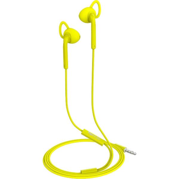Stereo Oordopjes UP400 Active Sport, Geel - Kunststof - Celly