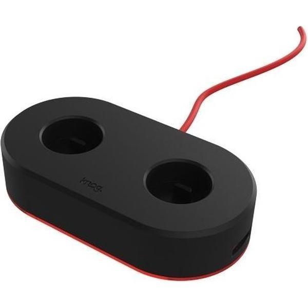 Knog Oplaadstation Pwr Dock 10,6 X 5,6 Cm Zwart/rood