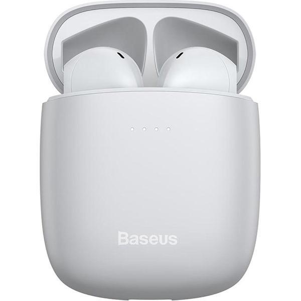 Baseus W04 Pro Draadloze Bluetooth Earphones - Wit