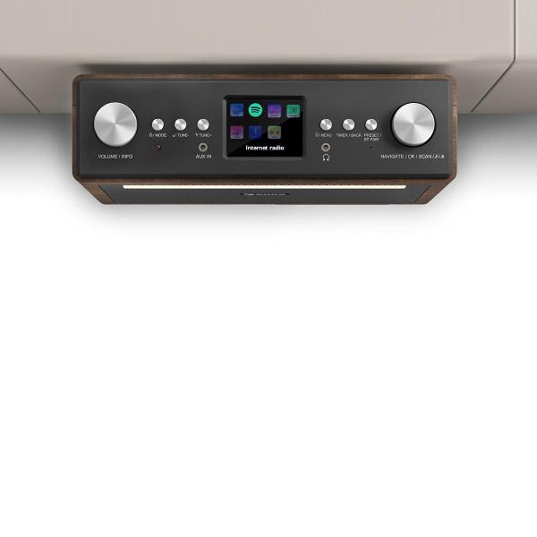 Connect Soundchef keuken-onderbouwradio internet DAB+ UKW 2x3