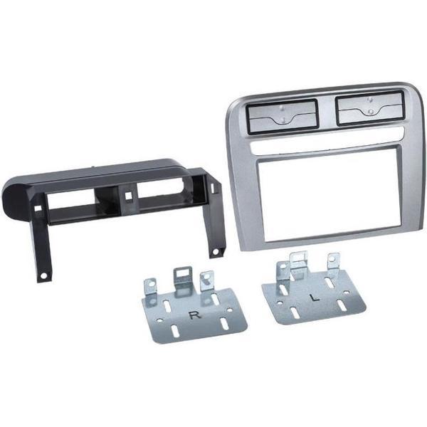 2-DIN paneel Fiat Grande Punto 2005-2010 Antracite Metallic